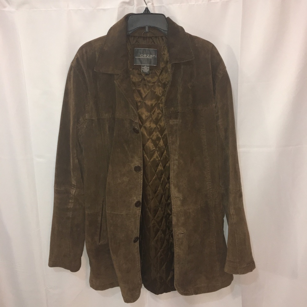 Brown Suede Men's Jacket